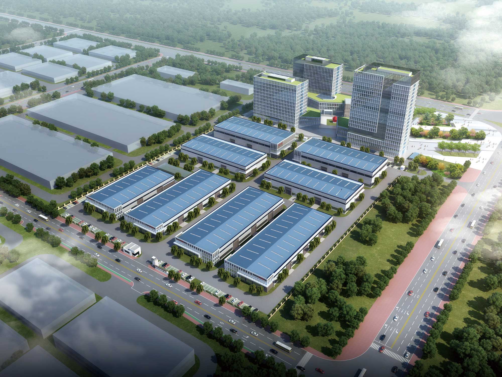 Pingdu New and Old Kinetic Energy Conversion Industrial Park