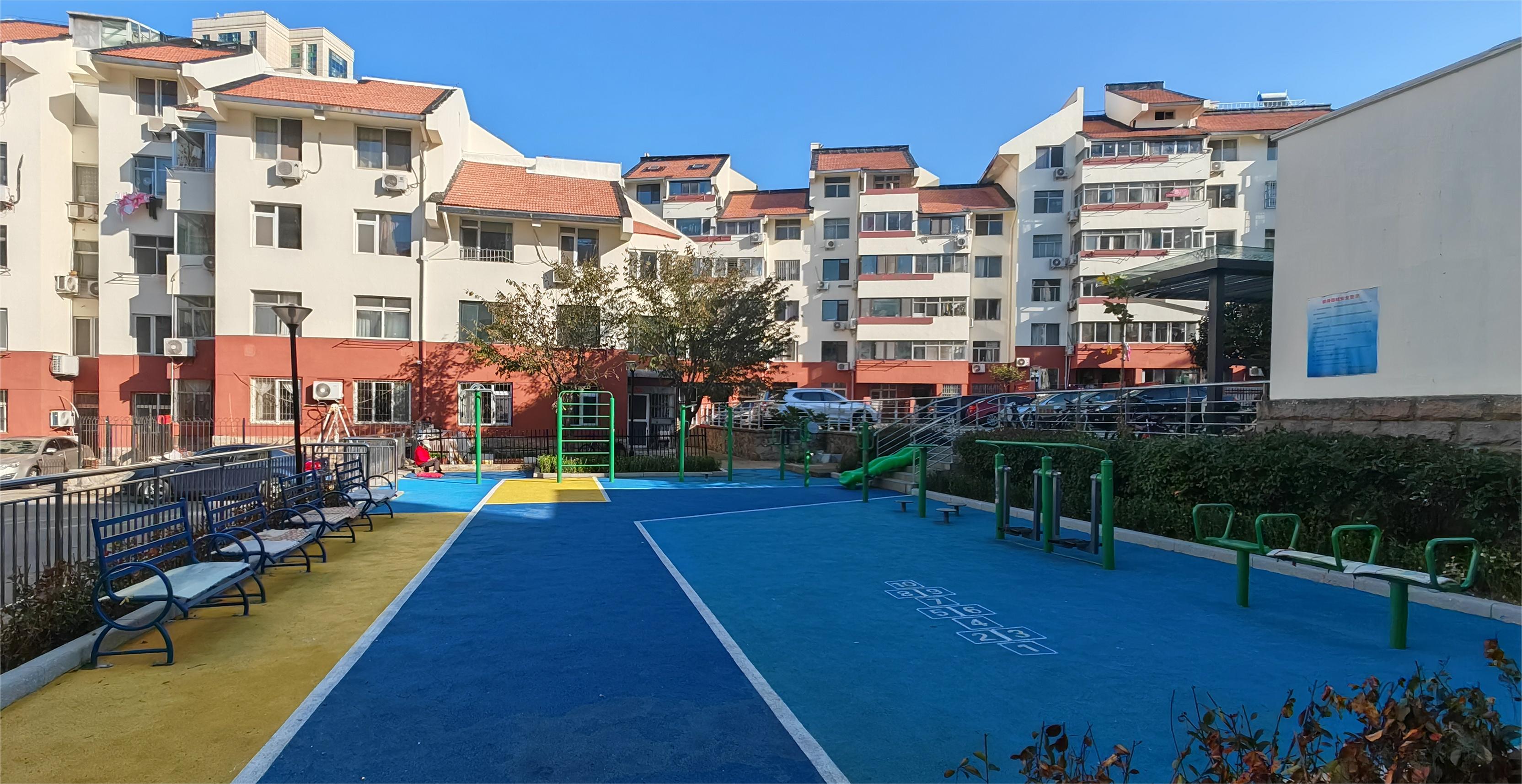 Decai Shares high standards to help Qingdao West Coast New Area old residential renovation work